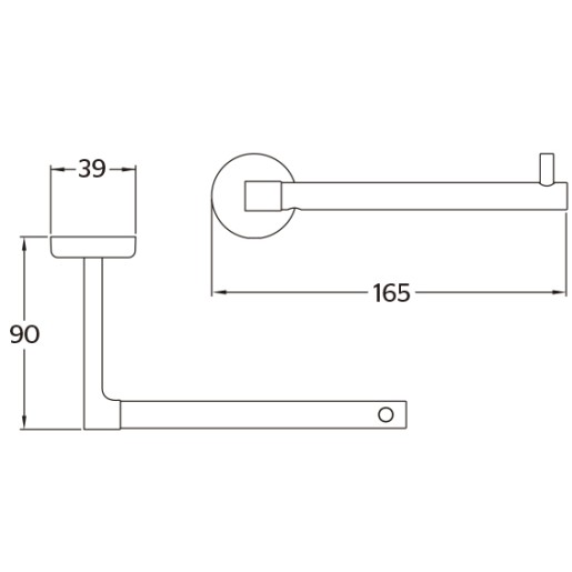 PORTAROLLO S/ CUBIERTA ACAB  CROMO F-PORTAROLLO S/ CUBIERTA ACAB  CROMO F-EO.17 URREA***