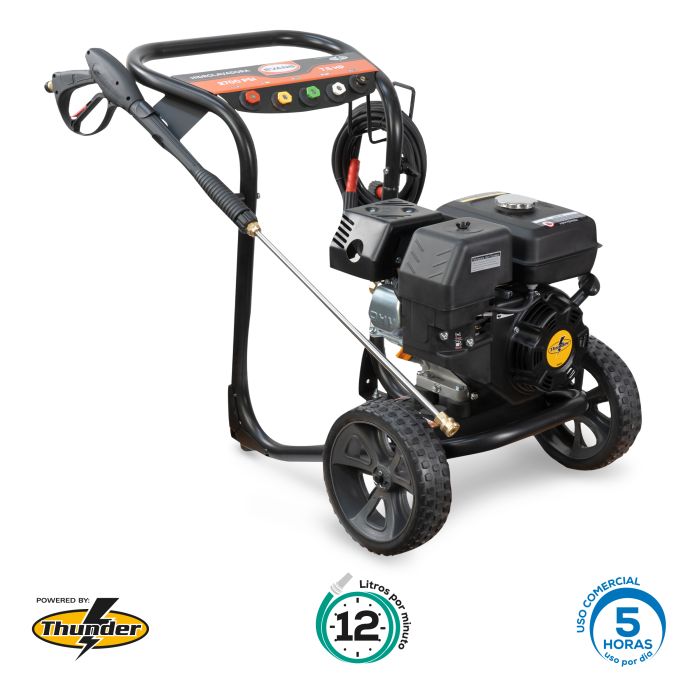 HIDROLAVADORA 2700 PSI 7 1/2 HP THUNDER GASOLINA