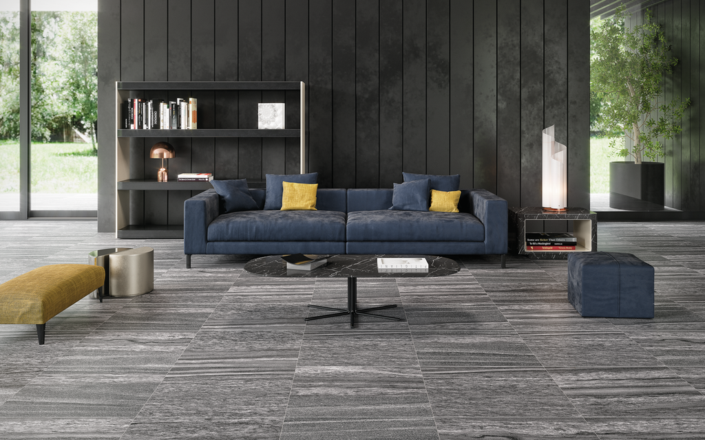 PISO TOREO ANTRACITA 50X100 CM 1.5 M2/CAJA RECTIFICADO VITROMEX