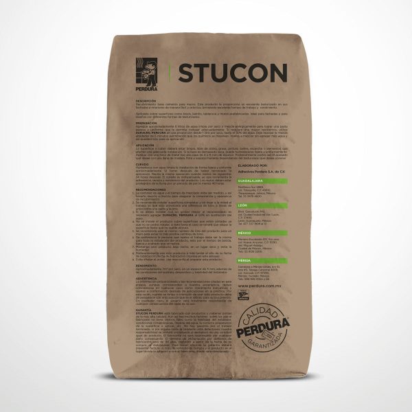 STUCON PERDURA BLANCO 20 KG