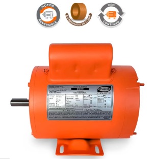 MOTOR USO GENERAL1 HP 4 POLOS RE4E100 EVANS