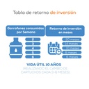 FILTRO PURIFICADOR AGUA 5 ET F-RO-50G-C01 c/bomba EVANS
