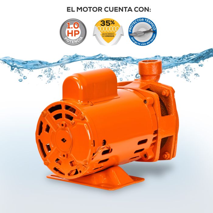 MOTOBOMBA CENTRIFUGA EVANS 1 HP