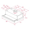CAMPANA DE EMPOTRAR MODELO TL 9310 INOX 40474391 TEKA
