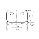 TARJA PARA SUBMONTAR MODELO BE 2C 785 10125023 TEKA