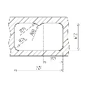 TARJA PARA SUBMONTAR MODELO BE 2C 785 10125023 TEKA