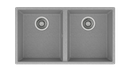TARJA PARA SUBMONTAR COLOR STONE GRAY MODELO SQUARE 760 TG SG 115260025 TEKA