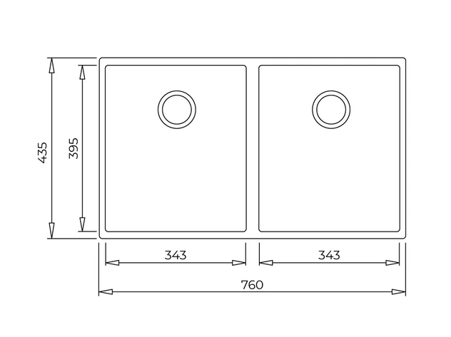 TARJA PARA SUBMONTAR COLOR STONE GRAY MODELO SQUARE 760 TG SG 115260025 TEKA