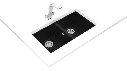 TARJA PARA SUBMONTAR COLOR NEGRO MODELO SQUARE 760 TG B 115260024 TEKA