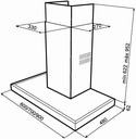 CAMPANA DE PARED MODELO DJE 90 091102 TEKA