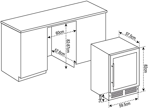 ENFRIADOR DE VINOS MODELO RV 51C 40682102 TEKA