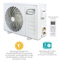AIRE ACONDICIONADO 1.0T INV CON CONTROL WIFI AC-MSI-1.0T EVANS SEER 20