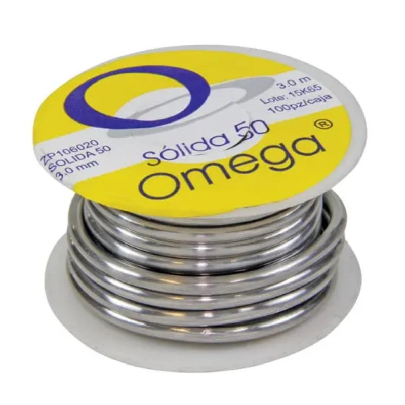 SOLDADURA OMEGA 50 X 50 SILER 3 mt  ZP106020