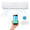 AIRE ACONDICIONADO INVERTER 1.5T MINISPLIT DUAL FRIO/CALIENTE 220V 17 SEER F-AC-MSI-1.5T-17D EVANS