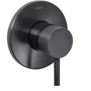 MONOMANDO PARA REGADERA Y/ O TINA SENCILLO INOX® NEGRO F-9037INOX.2 URREA