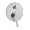 MONOMANDO PARA REGADERA Y/O TINA CON DESVIADOR NHIS® CROMO F-9438NS URREA