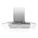 CAMPANA DE ISLA AC INOX Y CRISTAL TEMPLADO 90CM F-CEVD90B AVERA