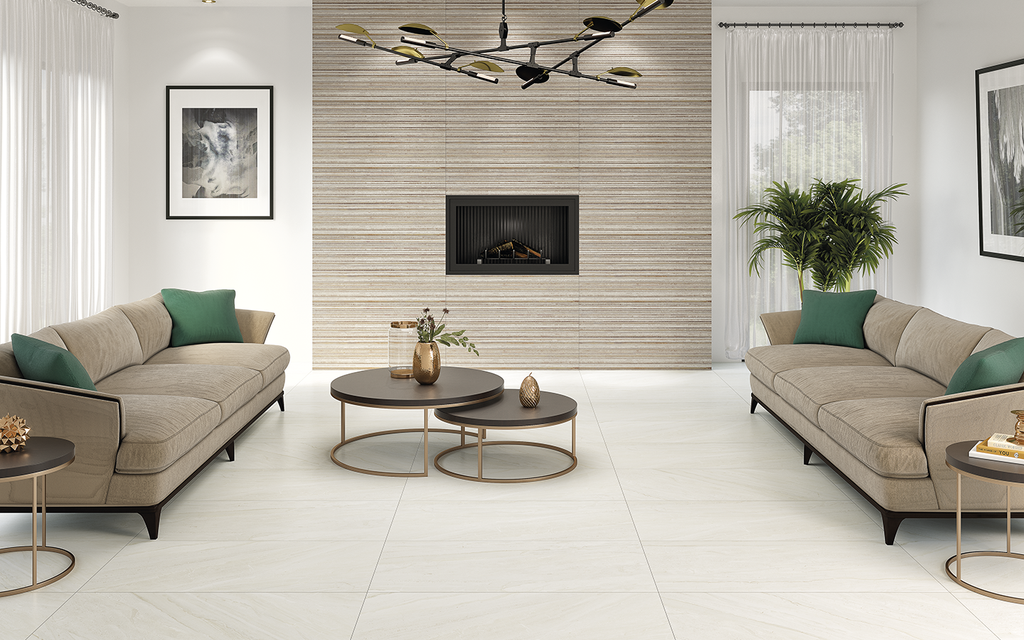 PISO COLISEO CREAM 50X100 CM 1.5 M2/CAJA RECTIFICADO 32 CAJAS VITROMEX*****