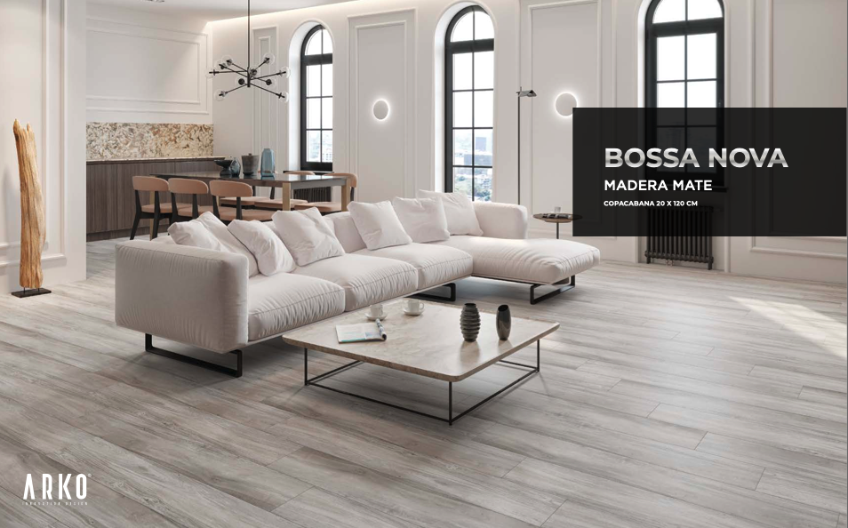 PISO BOSSA NOVA 19.4X119.4 CM 0.69 M2/CAJA RECTIFICADO TE ARKO