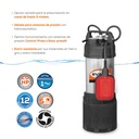 BOMBA SUMERGIBLE P/CISTERNA DOMESTICA 1HP SPM1ME100F-F EVANS
