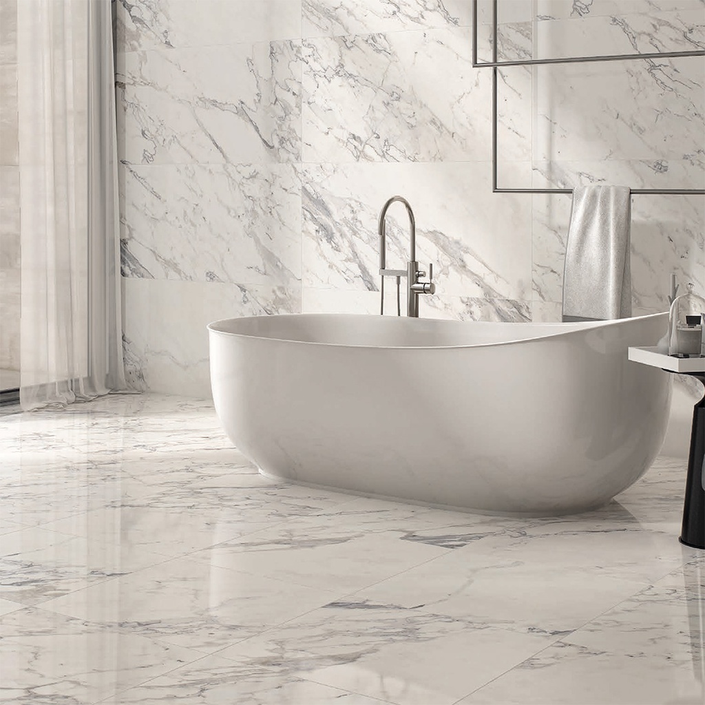 PISO CONDE BLANCO 29.7X119.4 CM 1.06 M2/CAJA RECTIFICADO ARKO*****