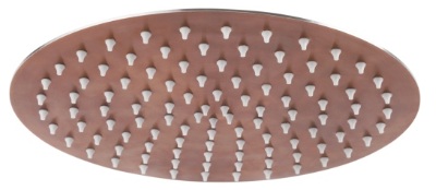 REGADERA DE PLATO REDONDA 25 CM SIN BRAZO BRONCE F-2225INOX.8 URREA