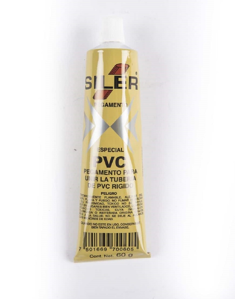 [06SI60] PEGAMENTO PARA PVC SILLER (60 ML)