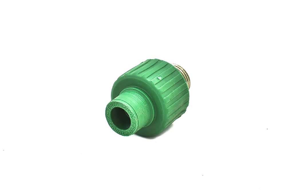 [01060420ME] ADAPTADOR MACHO PP C/ESP 20MM FUSION