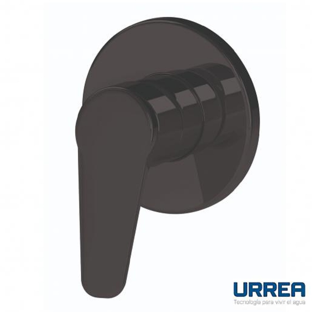 MONOMANDO PARA REGADERA Y/O TINA SENCILLO LIA® NEGRO F-102CL.2 URREA