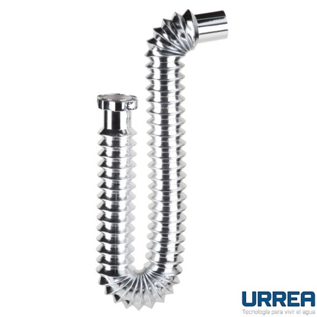 TUBO FLEXIBLE METALIZADO GRANDE CON ROSCA***L