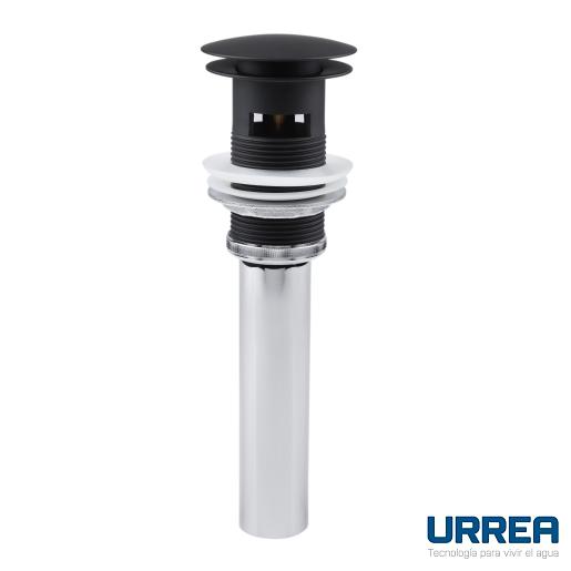 CONTRA TIPO PUSH CON REBOSADERO NEGRO MATE 3826.2 URREA