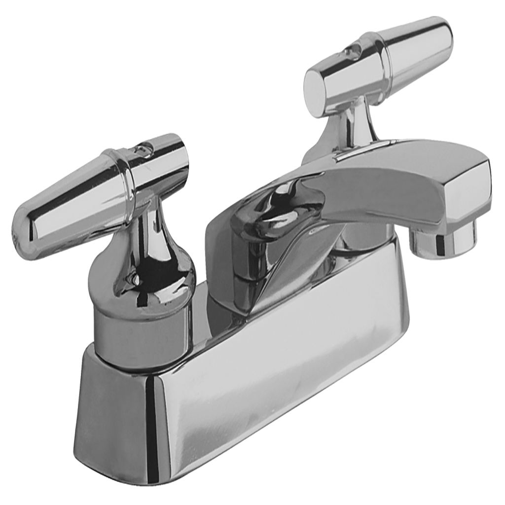 MEZCLADORA PARA LAVABO 4" CON MANERALES PALANCA LEBARON CROMO 46LB URREA