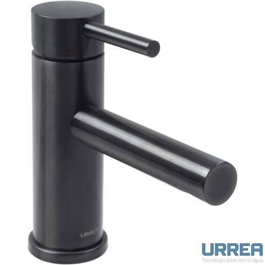 MONOMANDO PARA LAVABO CORTO NEGRO MATE 9033INOX.2 URREA