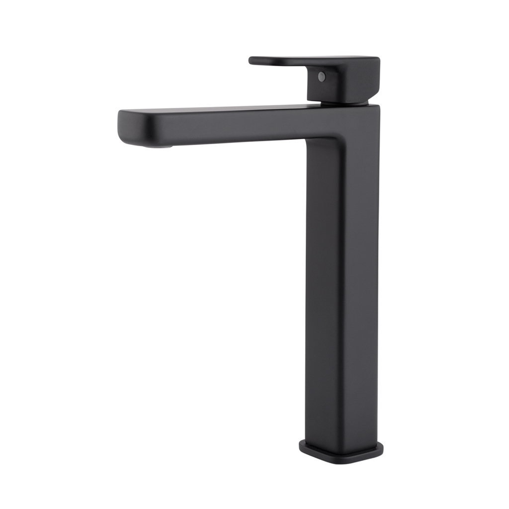 MONOMANDO PARA LAVABO ALTO ITUA NEGRO MATE 9434NY.2  URREA