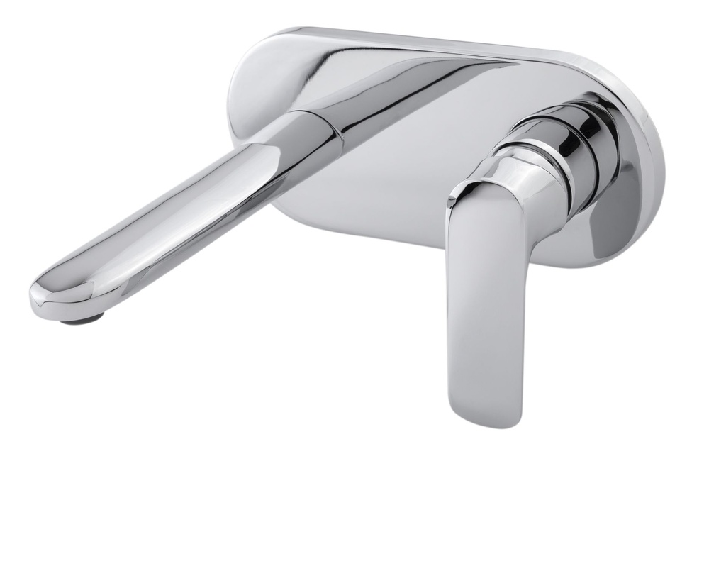 MONOMANDO PARA LAVABO A MURO CASSIA CROMO 9436LU URREA