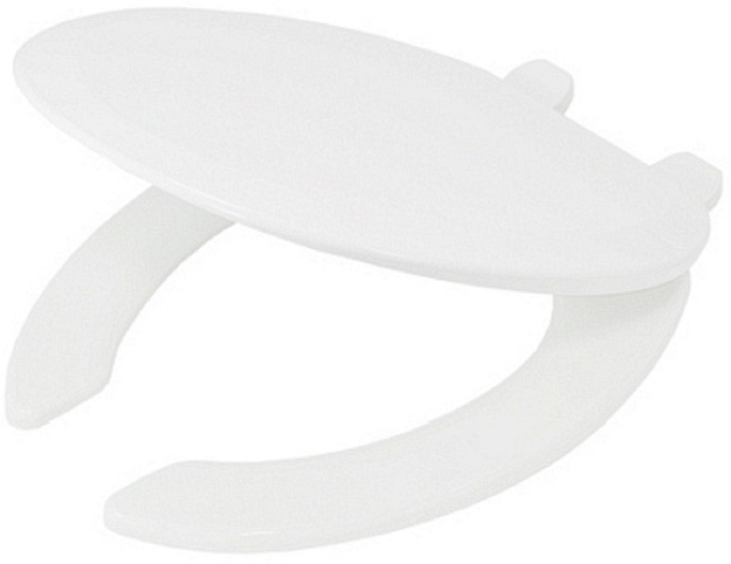 ASIENTO PARA WC ALARGADO ABIERTO BLANCO F-AAA02 URREA