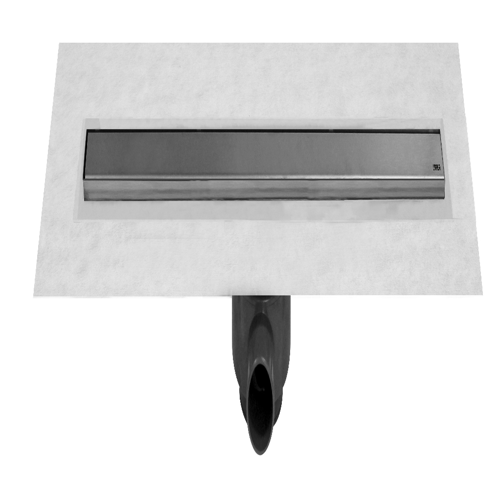 COLADERA LINEAL CON CUBIERTA DE ACERO INOXIDABLE 100 CM CR100INOX URREA