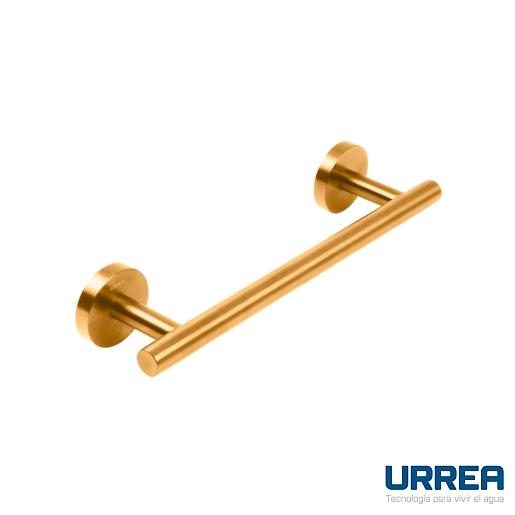 TOALLERO DE BARRA CORTO INOX COLOR ORO F-INOX.09.5 URREA