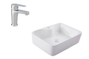 PAQUETE LAVABO + MONOMANDO KUUN URREA