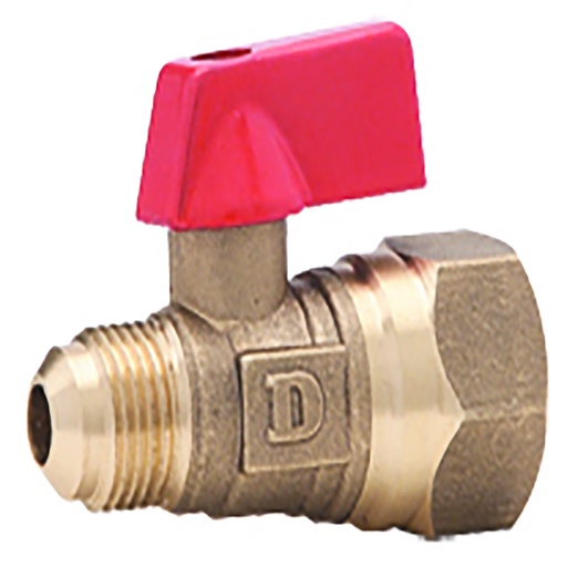 [0505F3554G1310] VALVULA PARA GAS 3/8 FLARE X 1/2 NPT F-355