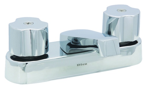 [0505F4048V] VALVULA MEZC. DE 4" CON MNLS. P/LAVABO