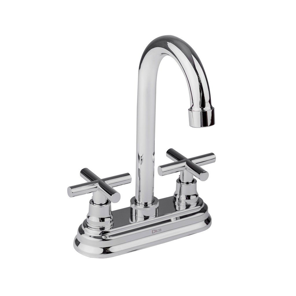 MEZCLADORA PARA LAVABO 4" TIPO BAR  C/CART 1/4 VUE