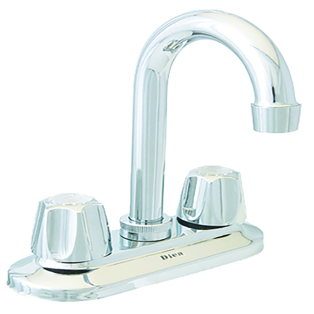 MEZCLADORA PARA LAVABO 4" TIPO BAR  C/CART 1/4 VUE***L