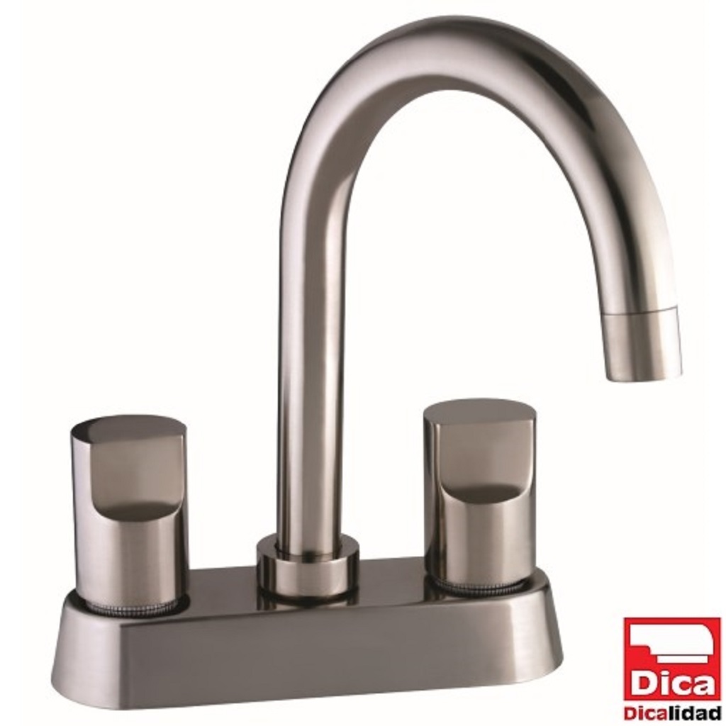 MEZCLADORA PARA LAVABO 4" INOX F-4072.9 DICA*****