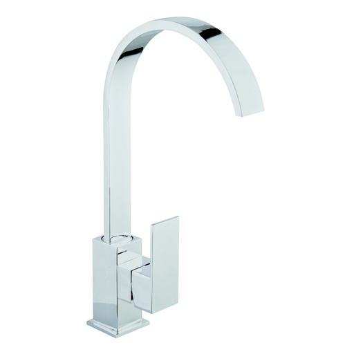 [0505F4078] MONOMANDO PARA FREGADERO NARIZ GIRATORIA.360°CROMO DIC