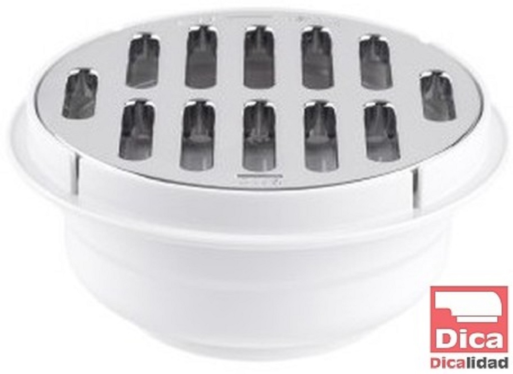 COLADERA PLASTICA ABS 5" F-4170