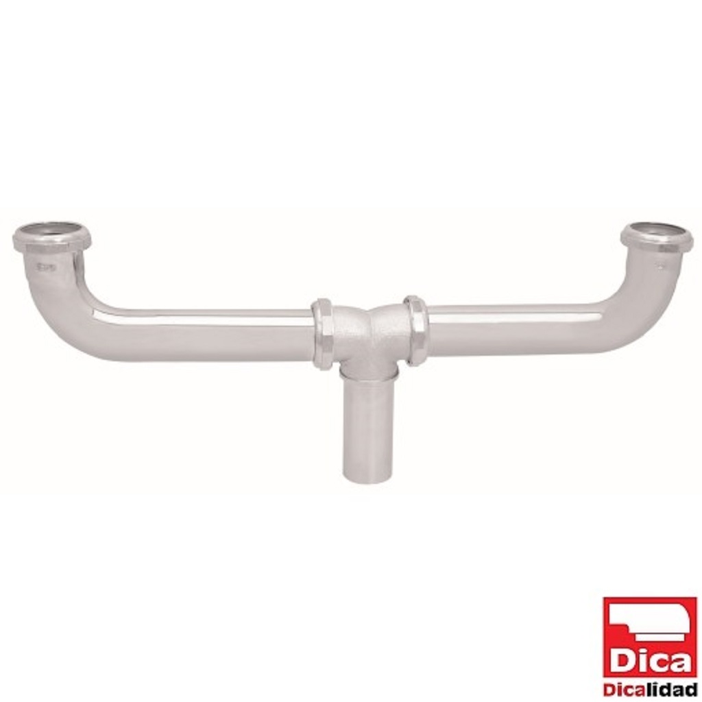[0505F4209DT] CESPOL LAT.DOBLE P/TARJA 2 TINAS S/CONTR