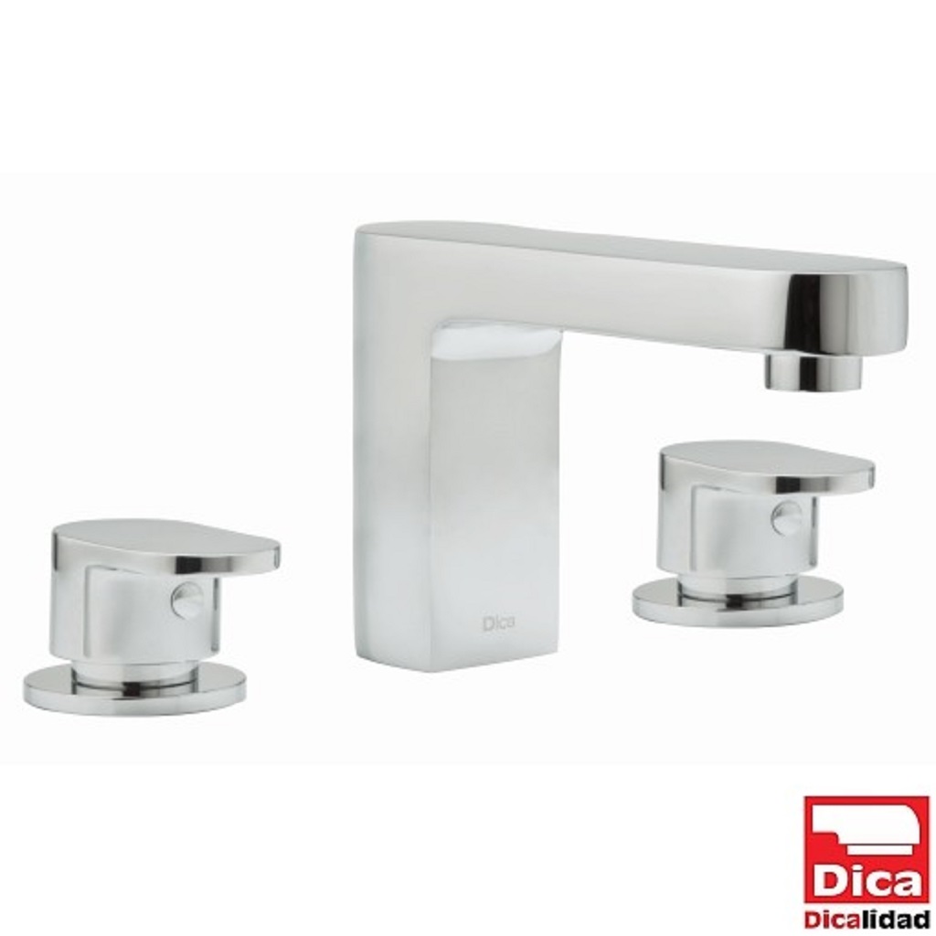 MEZCLADORA PARA LAVABO TALADROS SEPARADOS   F-4257 CROMO P/LAVABO DICA*****