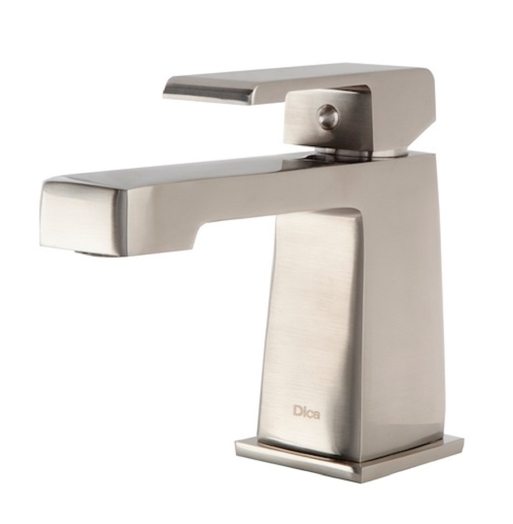 MONOMANDO PARA LAVABO CORTO ACERO INOX F-4424.9 DICA*****