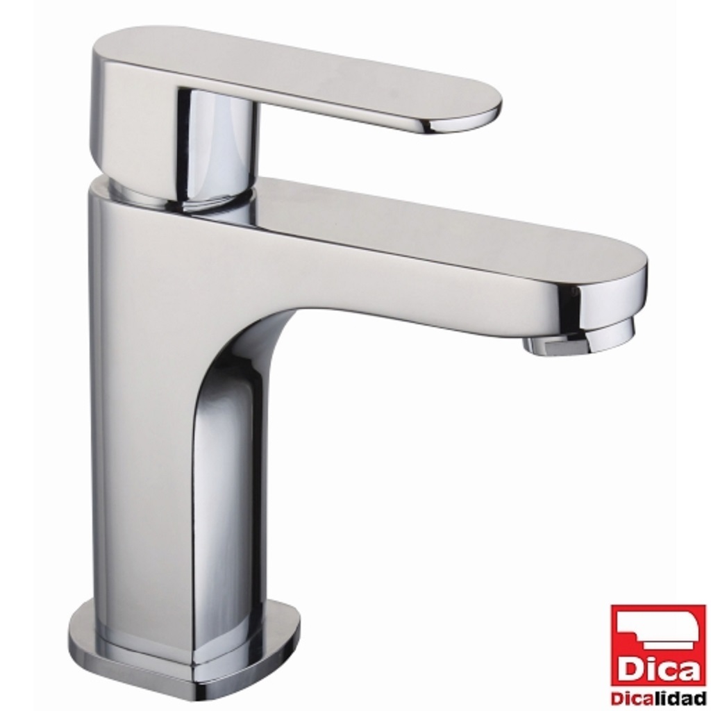 MONOMANDO PARA LAVABO CORTO ECOLOGICO CROMO F-4438 DICA